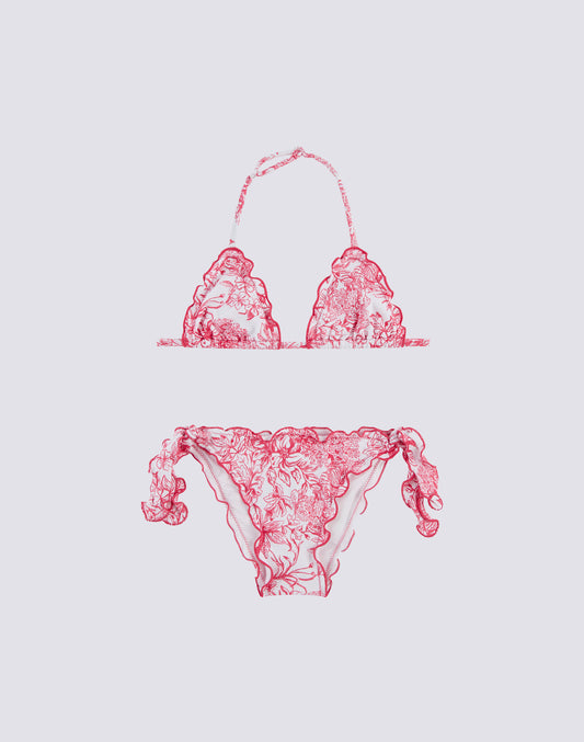 FLEUR DE JOIE PRINT MINI BIKINI