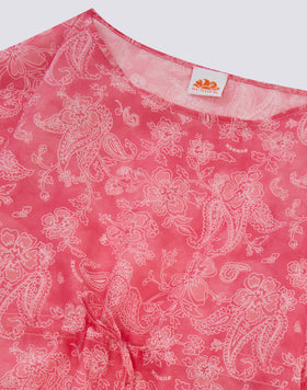 ROBE À PAPILLONS POUR FILLE AVEC IMPRIMÉ HIBI PAISLEY