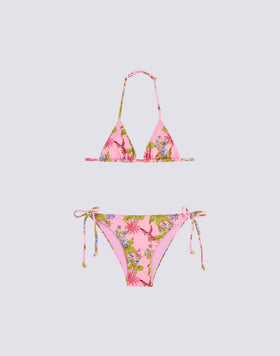 MINI BIKINI CON ESTAMPADO SWEET PARROT