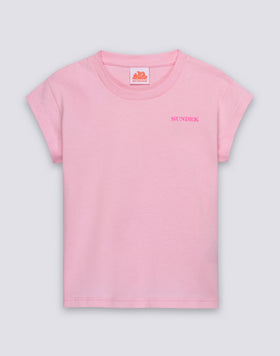 T-SHIRT FILLE AVEC LOGO DÉGRADÉ