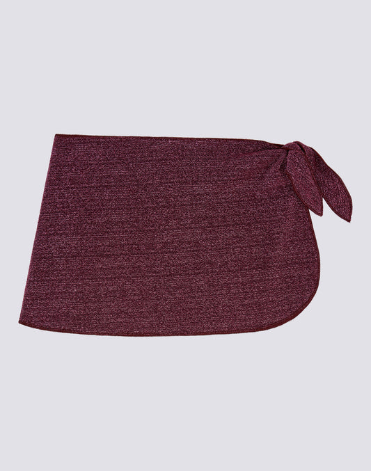 MINI PAREO BAMBINA IN LUREX ARRICCIATO