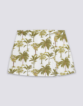 MINI PARÉO POUR FILLE IMPRIMÉ BOTANIC