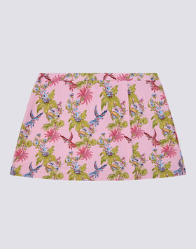 SWEET PARROT PRINT MINI SARONG FOR GIRLS