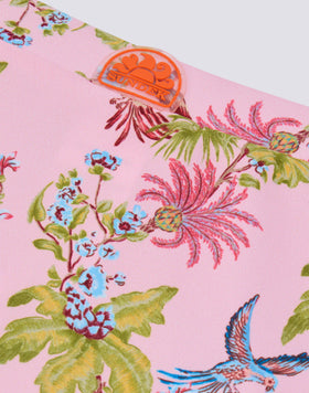 SWEET PARROT PRINT MINI SARONG FOR GIRLS