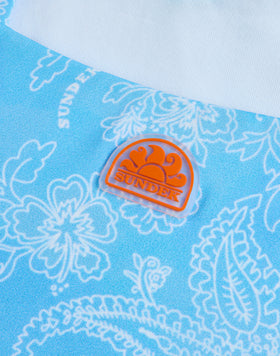 BAÑADOR DE UNA PIEZA PARA NIÑA CON ESTAMPADO HIBI PAISLEY