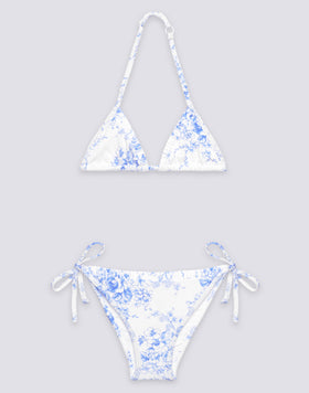 MINI BIKINI CON STAMPA ROSE DE JOIE