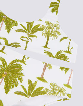 MINI BIKINI SPORTIF IMPRIMÉ BOTANIC