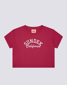 CAMISETA CORTA MINI DE ESTILO VINTAGE