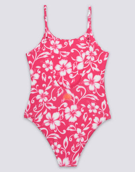 BAÑADOR DE UNA PIEZA PARA NIÑA CON ESTAMPADO SK23