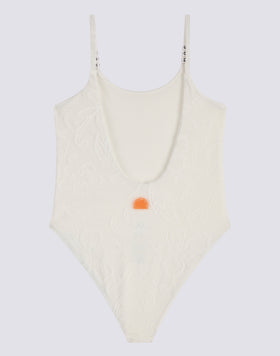 TERRY ONE-PIECE SWIMSUIT