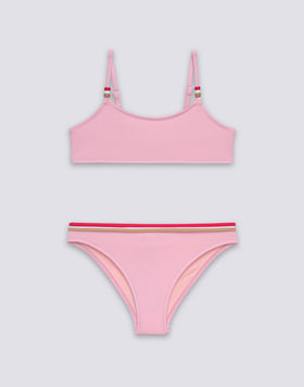 BIKINI BAMBINA TOP REGOLABILE E SLIP FISSO