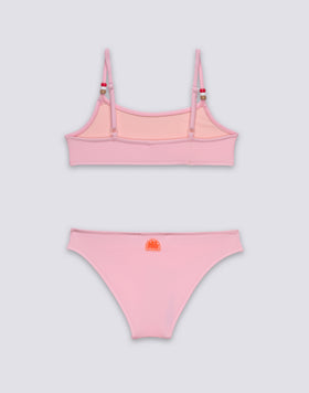 BIKINI BAMBINA TOP REGOLABILE E SLIP FISSO