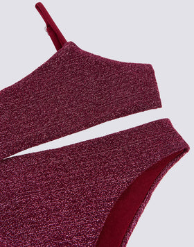 BIKINI CON TOP A FASCIA E SLIP FISSO