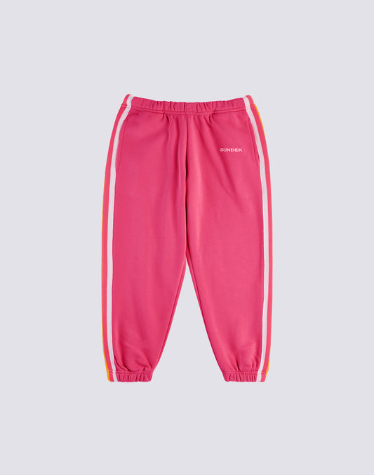 PANTALON DE SURVÊTEMENT AVEC DÉTAILS ARC-EN-CIEL
