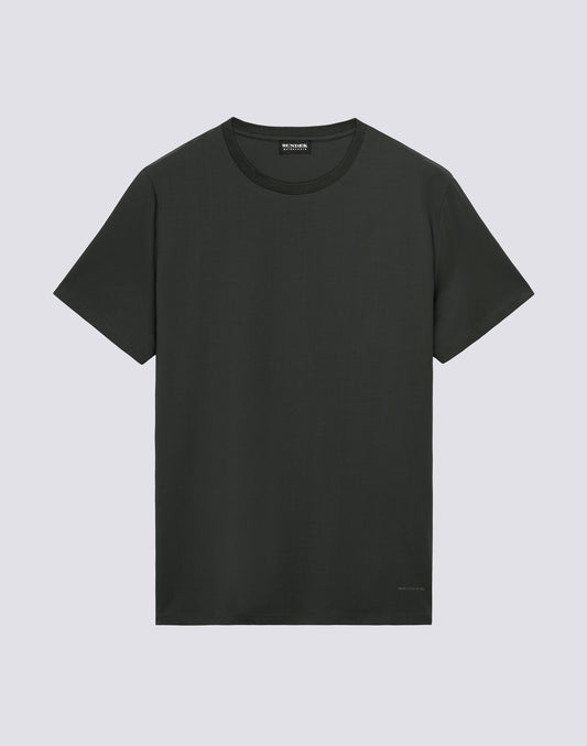 CAMISETA DE CUELLO REDONDO PARA HOMBRE EN JERSEY TÉCNICO