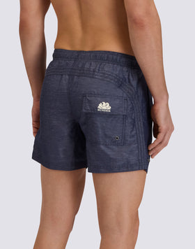 COSTUME DA BAGNO UOMO CORTO VITA ELASTICATA GOLDENWAVE IN LINO RICICLATO