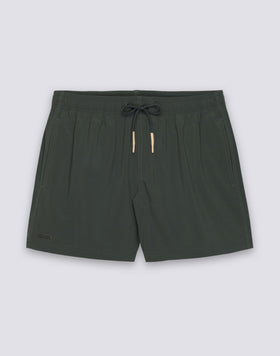 MAILLOT DE BAIN COURT À TAILLE ÉLASTIQUE GOLDENWAVE UNI 4WAY STRETCH