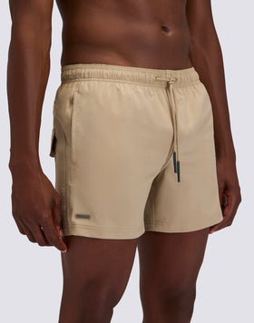 COSTUME DA BAGNO UOMO CORTO VITA ELASTICATA GOLDENWAVE TINTA UNITA 4WAY STRETCH