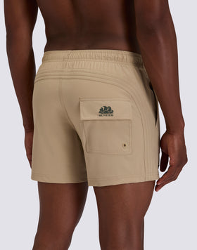 COSTUME DA BAGNO UOMO CORTO VITA ELASTICATA GOLDENWAVE TINTA UNITA 4WAY STRETCH