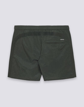 GOLDENWAVE MEN'S LONG SWIMSUIT WITH SEMI-ELASTIC WAIST IN RIPSTOP NYLON