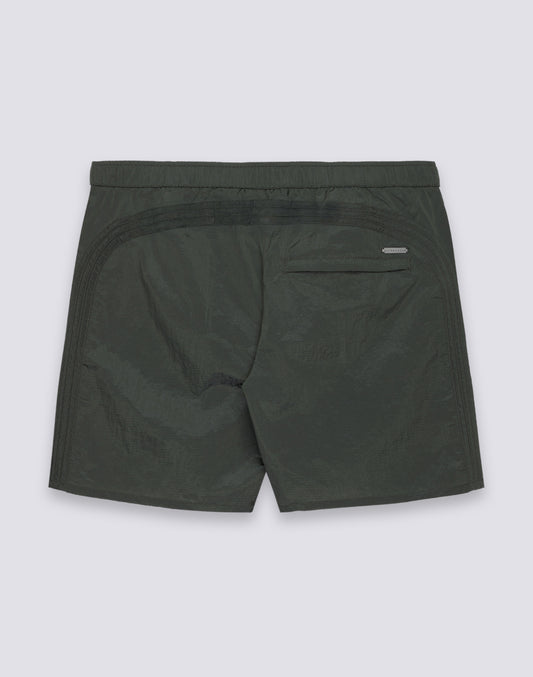 BAÑADOR LARGO PARA HOMBRE GOLDENWAVE CON CINTURA SEMIELÁSTICA DE NYLON RIPSTOP