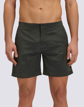 GOLDENWAVE MEN'S LONG SWIMSUIT WITH SEMI-ELASTIC WAIST IN RIPSTOP NYLON