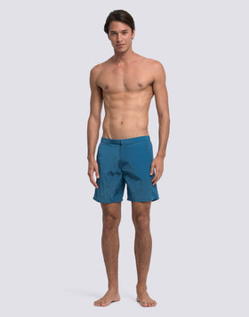 MAILLOT DE BAIN LONG POUR HOMME GOLDENWAVE AVEC TAILLE SEMI-ÉLASTIQUE EN NYLON RIPSTOP