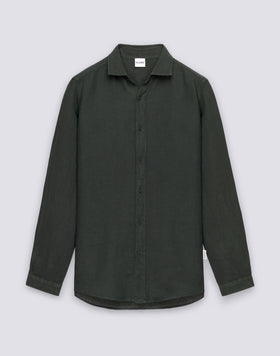 CAMICIA DA UOMO IN LINO TINTO CAPO