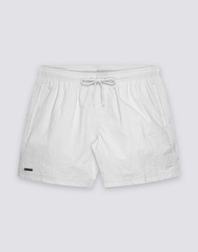 MAILLOT DE BAIN SHORT POUR HOMME GOLDENWAVE TAILLE ELASTIQUÉE COLEUR UNIE EN NYLON TASLAN