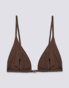 CALADESI - BIKINI TOP WITH ADJUSTABLE STRAPS