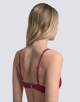 HAUT DE MAILLOT DE BAIN BRALETTE AVEC STRASS