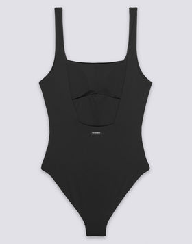 CHINA - WOMEN'S ONE-PIECE SWIMSUIT WITH SQUARE NECKLINE AND DEEP BACK