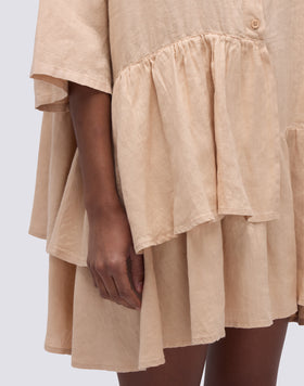 ROBE EN LIN