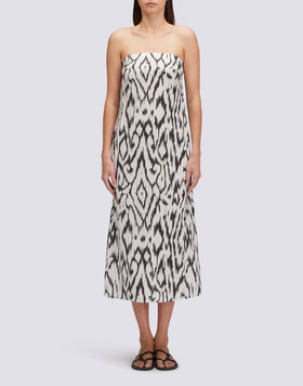 LONG LINEN DRESS