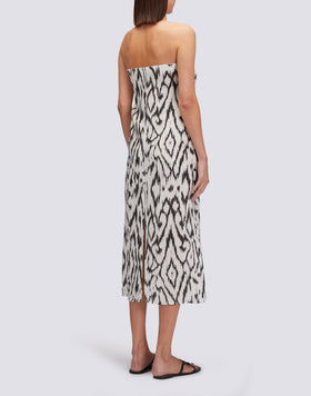 LONG LINEN DRESS