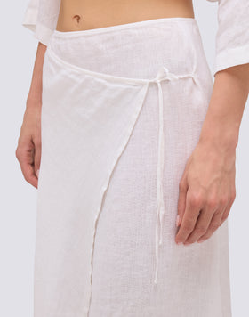 LINEN SKIRT