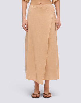 LINEN SKIRT