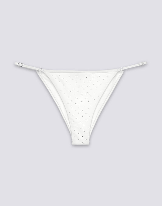 KERR - HIGH-CUT BRIEF WITH RHINESTONES