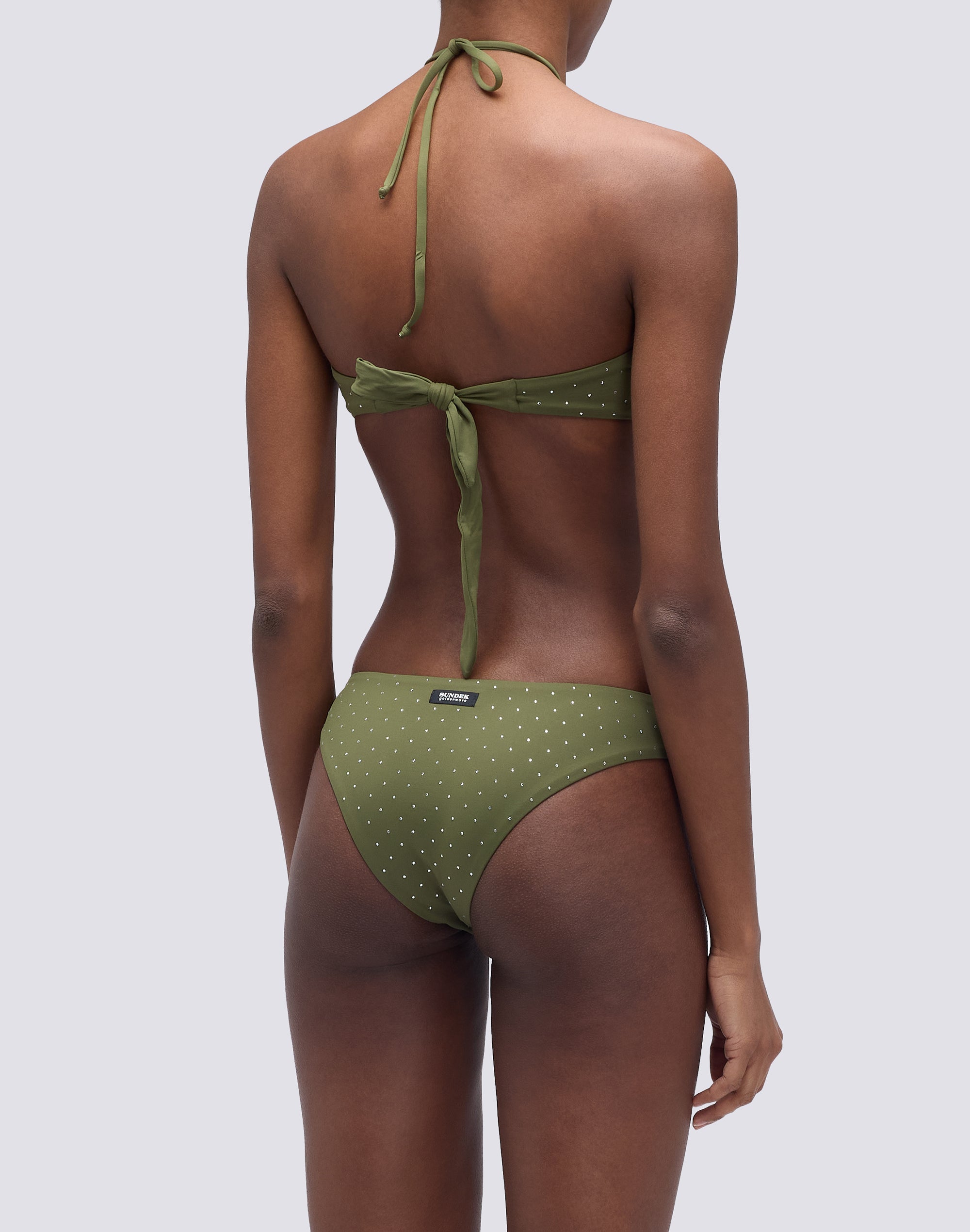 ワンピース水着 SUNDEK Woman Swimsuit Green W817KNL30RB AMERICANGUAVA01 SUNDEK: Swimsuit woman - Green | Sundek swimsuit W817KNL30RB
