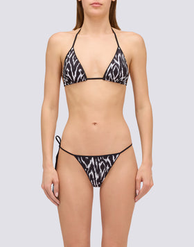 GIAMI - BRAGUITA DE BIKINI ESTAMPADO VIENTO ABSTRACTO