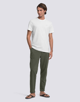 PANTALON SEMI-ÉTIRÉ EN TISSU À SÉCHAGE RAPIDE
