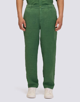 PANTALÓN DE LINO SEMIELÁSTICO