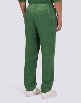 PANTALÓN DE LINO SEMIELÁSTICO