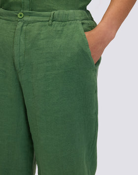 PANTALÓN DE LINO SEMIELÁSTICO