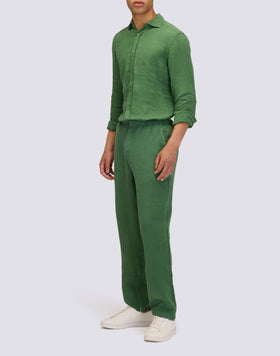 PANTALÓN DE LINO SEMIELÁSTICO
