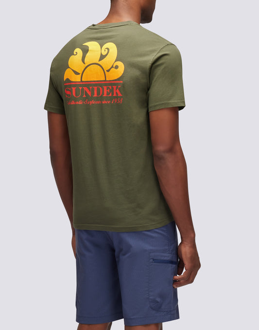 CAMISETA NEW HERBERT DE CUELLO REDONDO CON MAXILOGOTIPO 