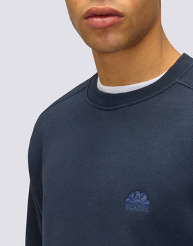 SUDADERA DE CUELLO REDONDO PARA HOMBRE AJUSTE RELAJADO