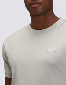 T-SHIRT UOMO NEW DEY A GIROCOLLO TINTO CAPO CON LOGO