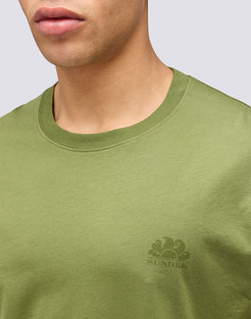 CAMISETA DE CUELLO REDONDO CON LOGOTIPO
