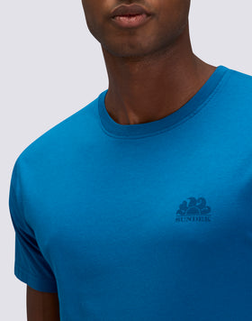 T-SHIRT UOMO A GIROCOLLO CON LOGO